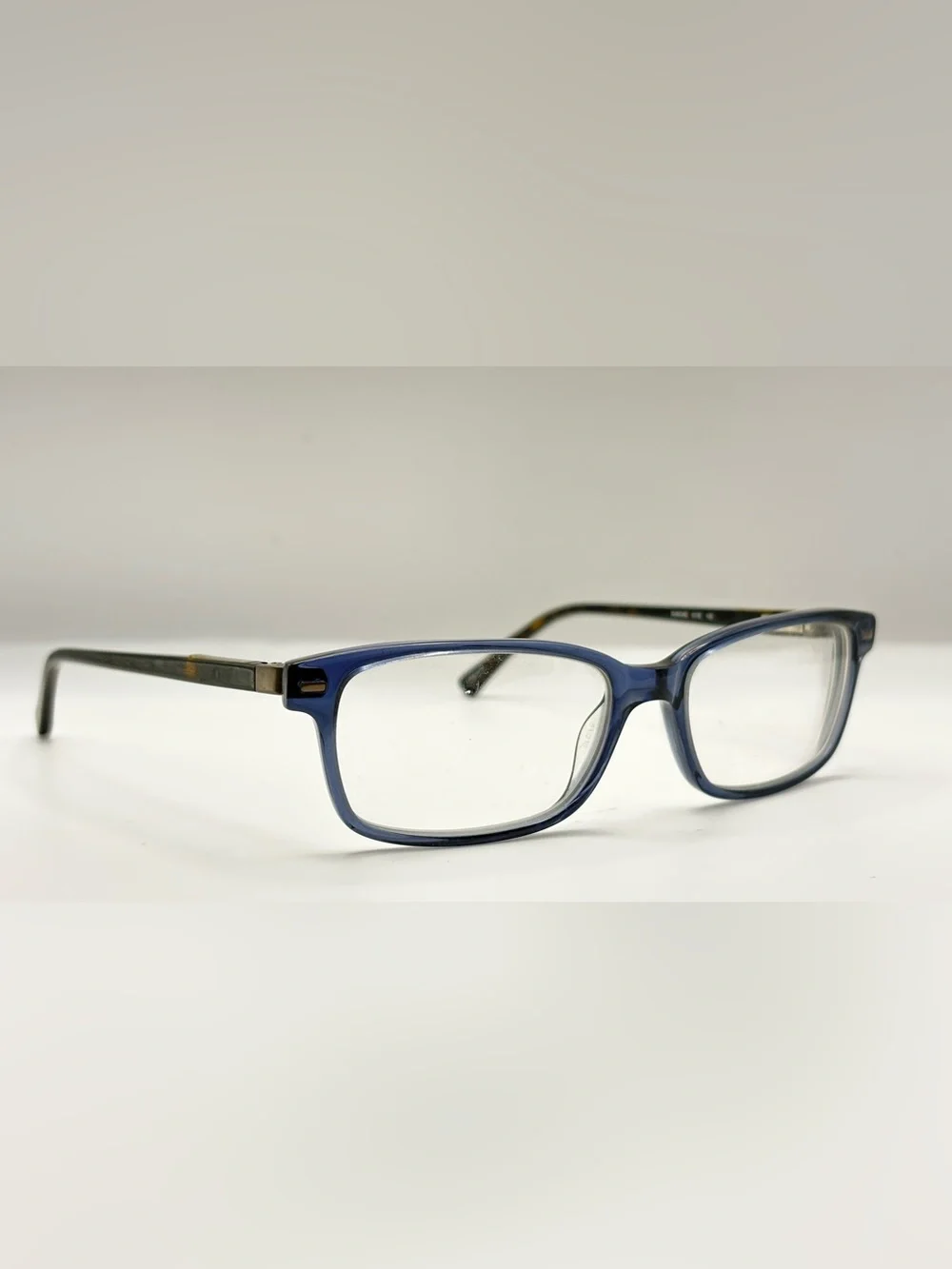 Banana Republic Duncan Blue Oval Sunglasses Frames Only